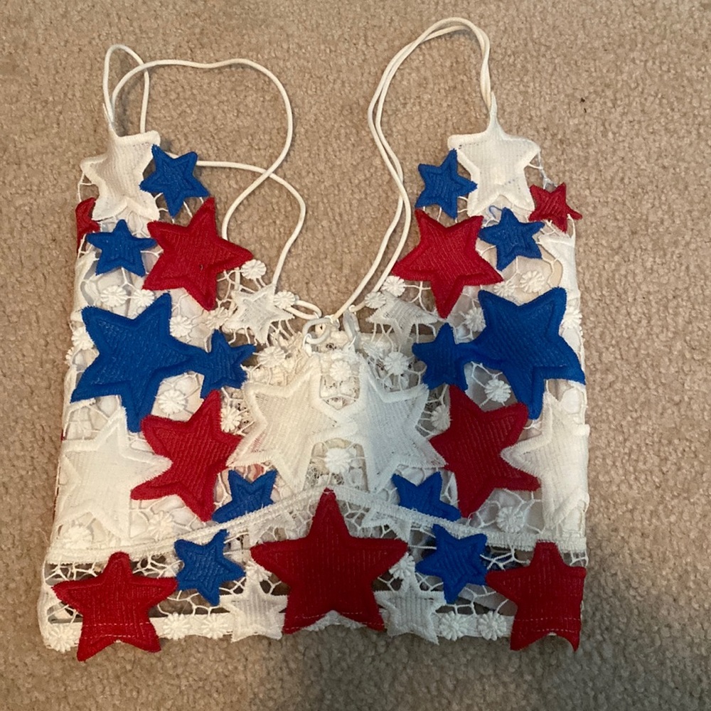American Flag tank top